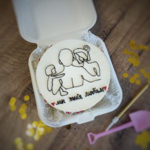 Бенто-торт для мужа